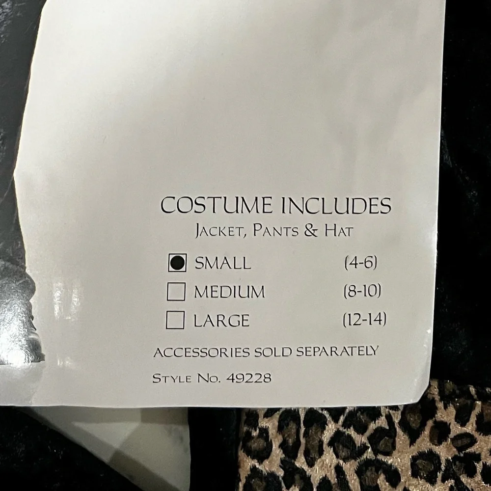 Child's Mac Daddy Costume with Leopard Accents